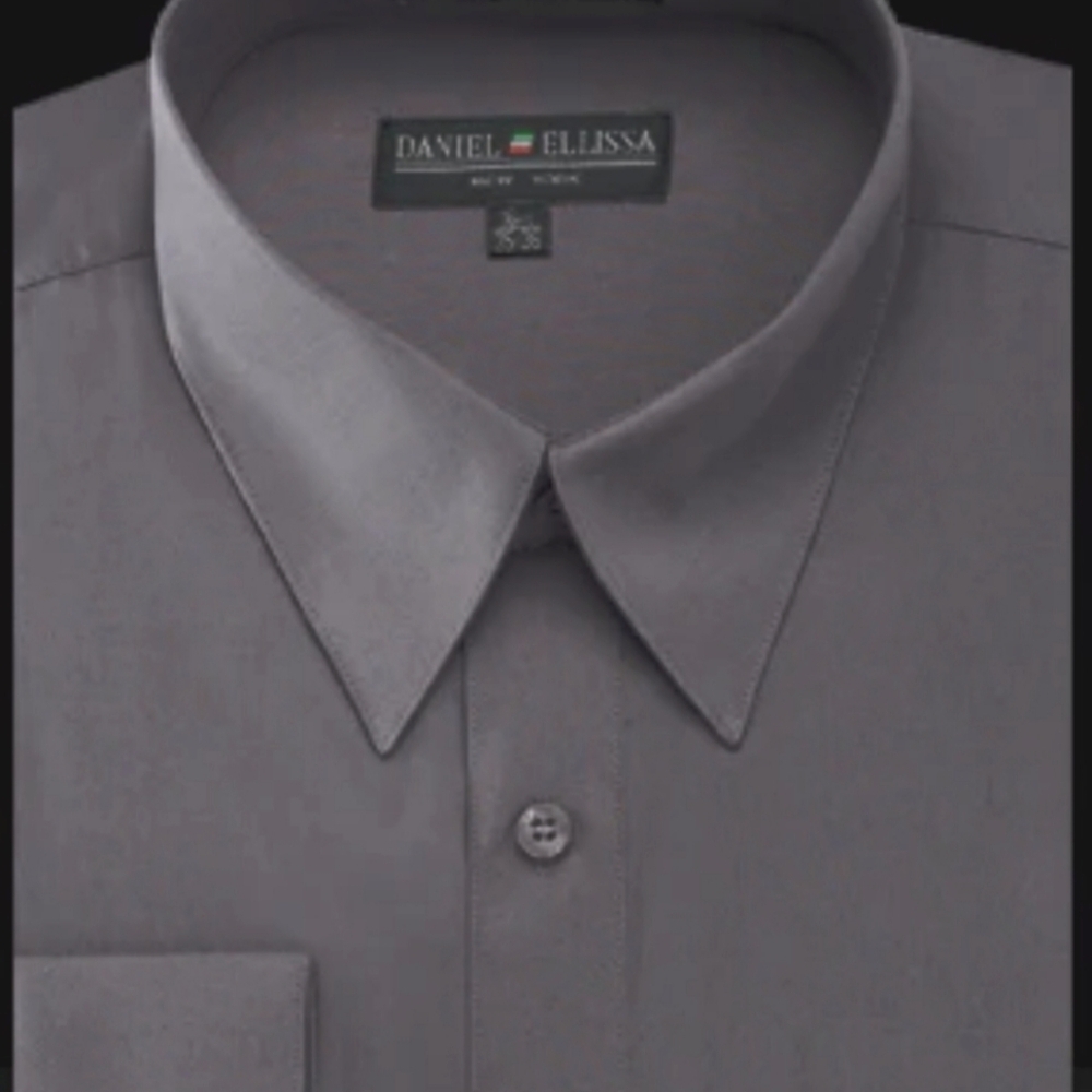 Daniel Gray Men's Dress shirts Size Neck 17.5